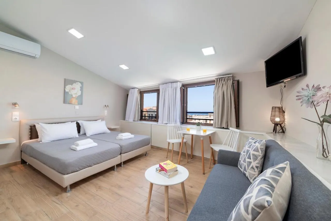 Faros Rooms Rethymno Řecko